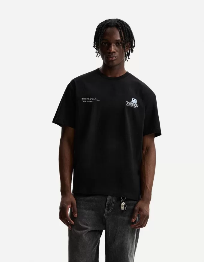 T-shirt a manica corta con stampa