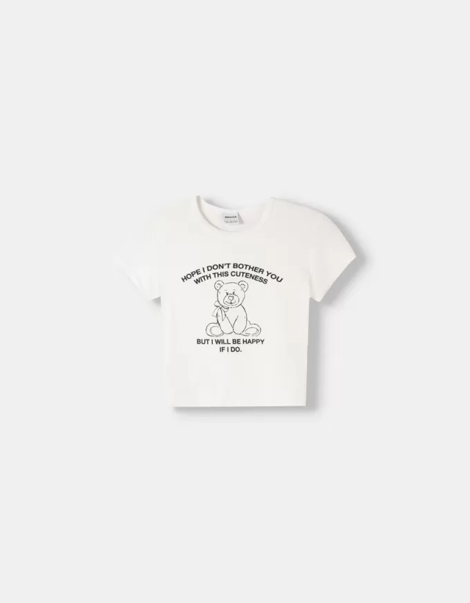 T-shirt a manica corta con stampa