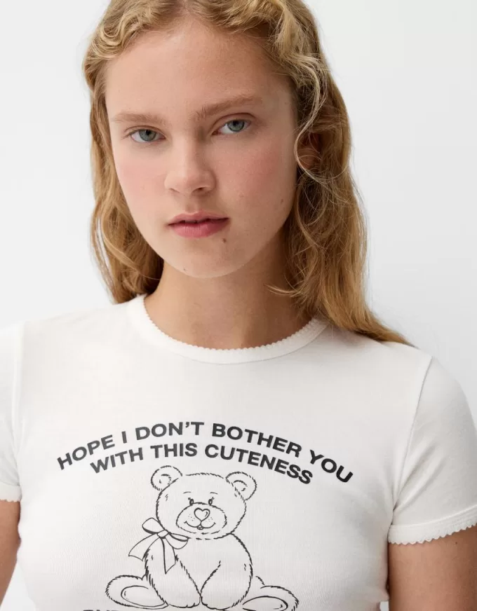 T-shirt a manica corta con stampa