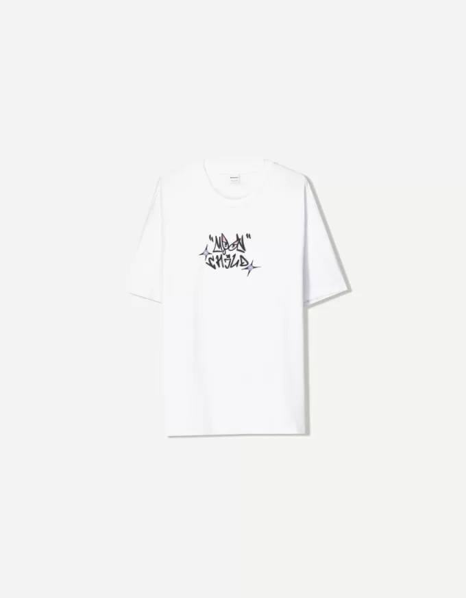 T-shirt a manica corta con stampa