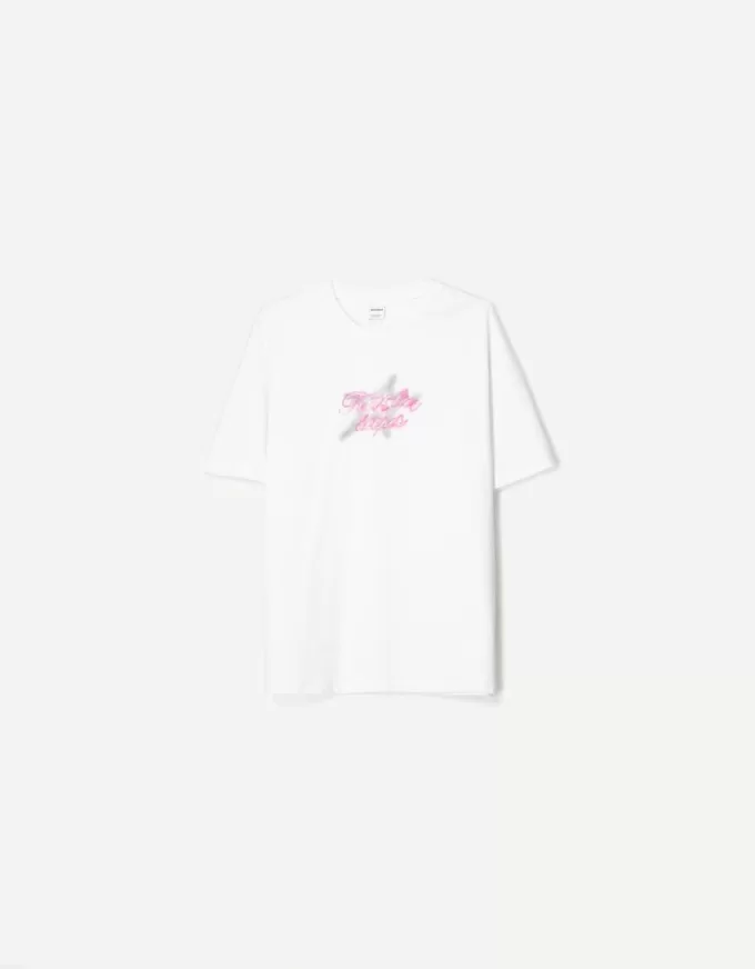 T-shirt a manica corta con stampa