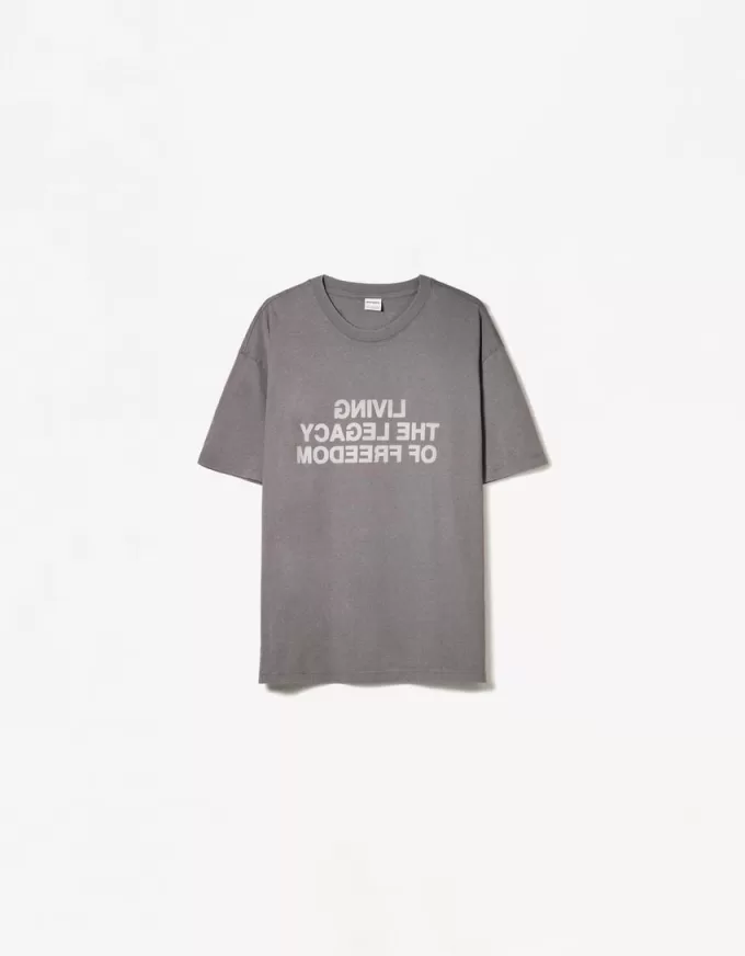 T-shirt a manica corta con stampa