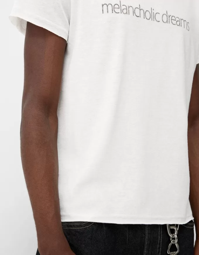 T-shirt a manica corta con stampa