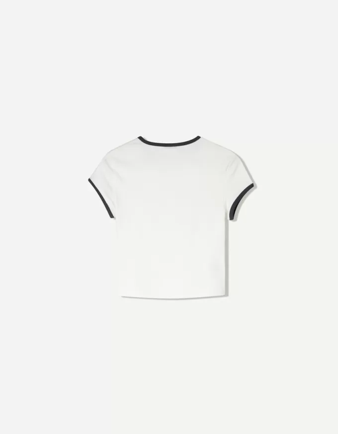 T-shirt a manica corta con stampa