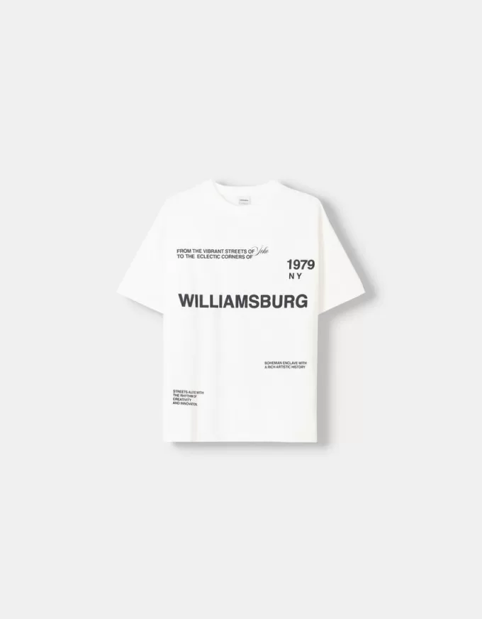 T-shirt a manica corta con stampa