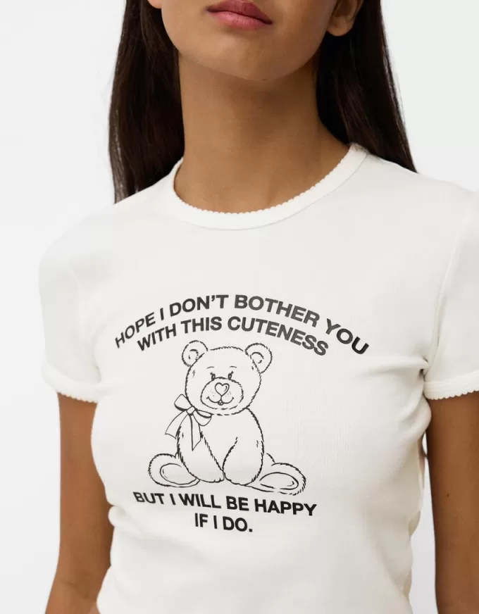 T-shirt a manica corta con stampa