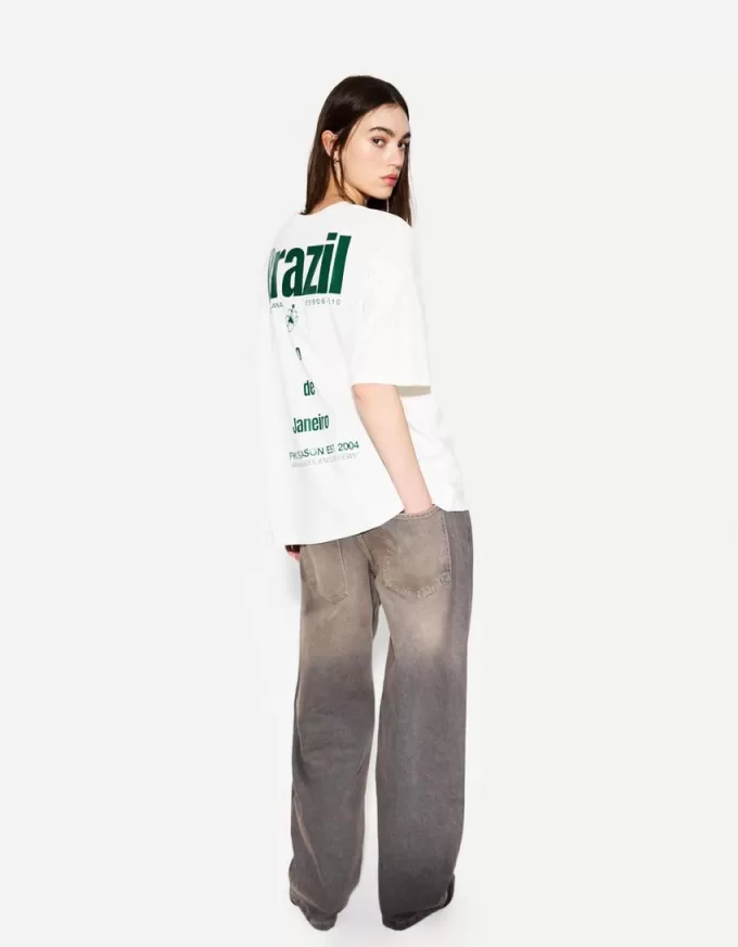 T-shirt a manica corta con stampa