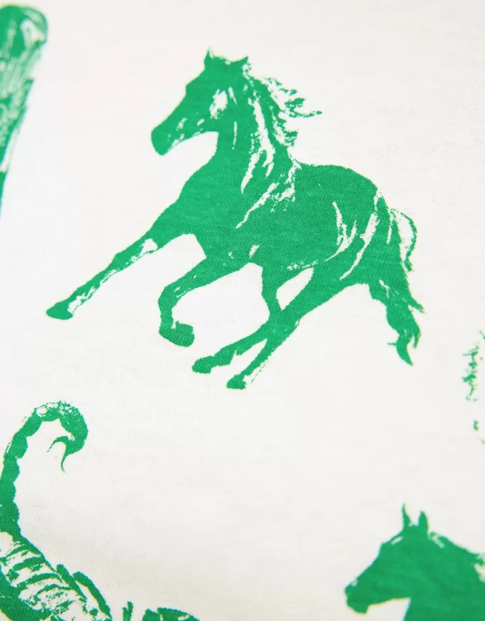 T-shirt a manica corta con stampa