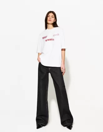 T-shirt a manica corta con stampa