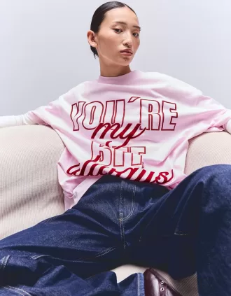 T-shirt a manica corta con stampa