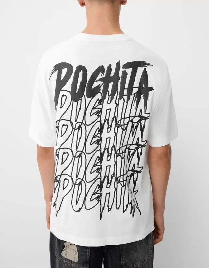 T-shirt a manica corta con stampa Chainsaw Man