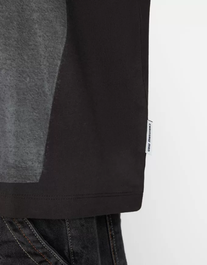 T-shirt a manica corta con stampa Chainsaw Man