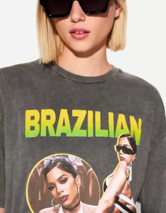 T-shirt a maniche corte Anitta Brasilian Energy