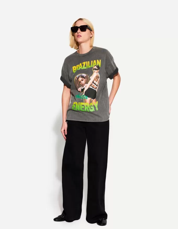 T-shirt a maniche corte Anitta Brasilian Energy