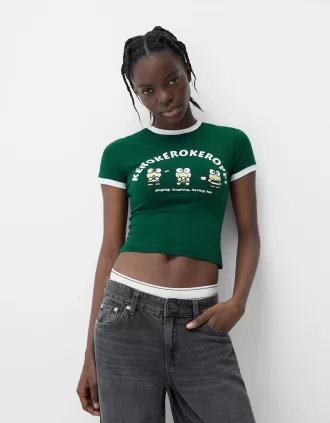 T-shirt a maniche corte Kerokeroderoppi