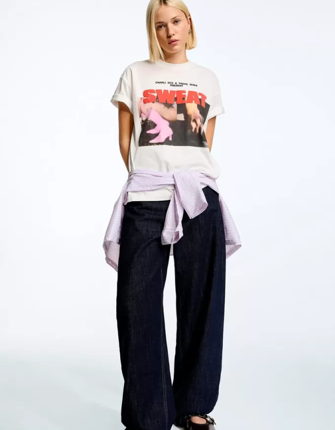 T-shirt a maniche corte Sweat Charli xcx e Troye Sivan