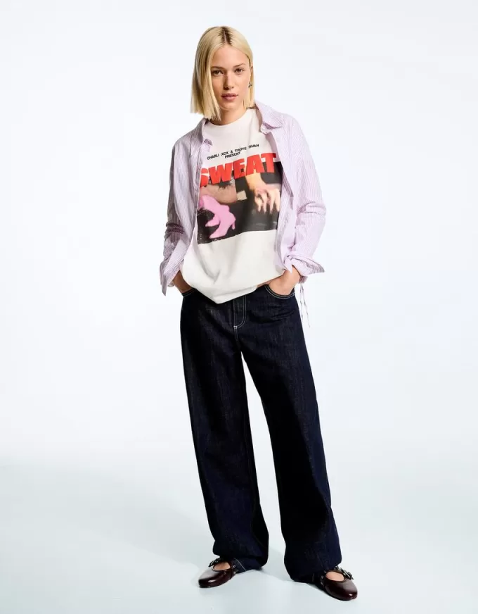 T-shirt a maniche corte Sweat Charli xcx e Troye Sivan