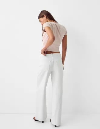 T-shirt a maniche corte con scollo rotondo