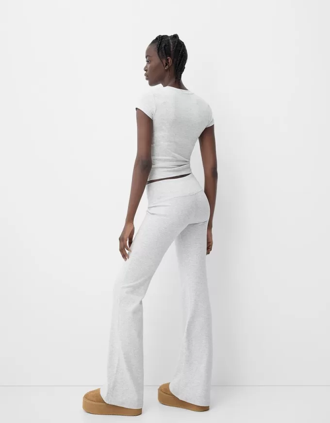 T-shirt a maniche corte con scollo rotondo