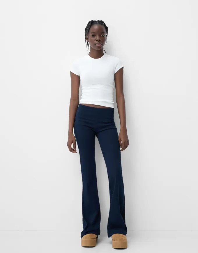 T-shirt a maniche corte con scollo rotondo