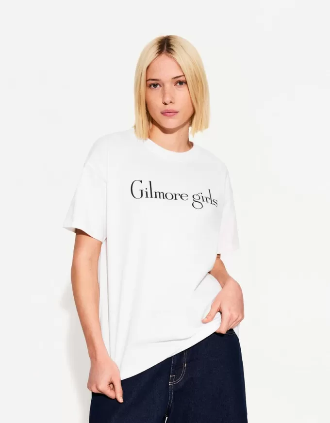 T-shirt a maniche corte con stampa Gilmore Girls