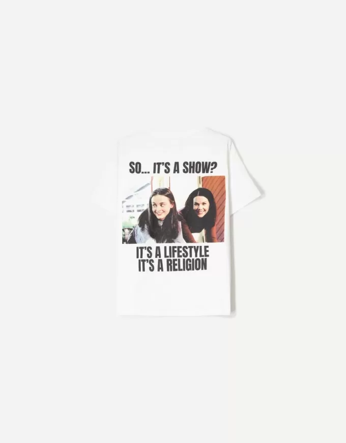T-shirt a maniche corte con stampa Gilmore Girls
