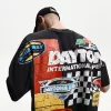 T-shirt a maniche corte con stampa Nascar
