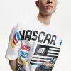 T-shirt a maniche corte con stampa Nascar