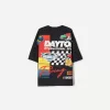 T-shirt a maniche corte con stampa Nascar