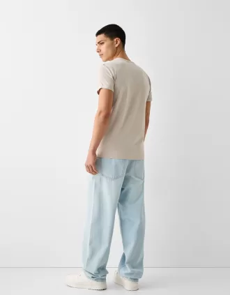 T-shirt a maniche corte dal taglio muscoloso