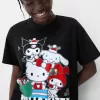 T-shirt a maniche corte di Hello Kitty and Friends