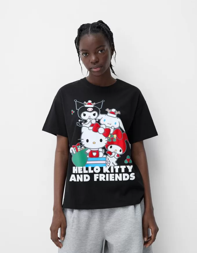 T-shirt a maniche corte di Hello Kitty and Friends