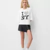 T-shirt a maniche lunghe I Love New York