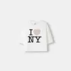 T-shirt a maniche lunghe I Love New York
