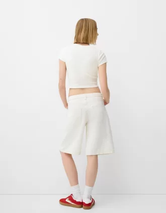 T-shirt aderente dei Metallica a maniche corte