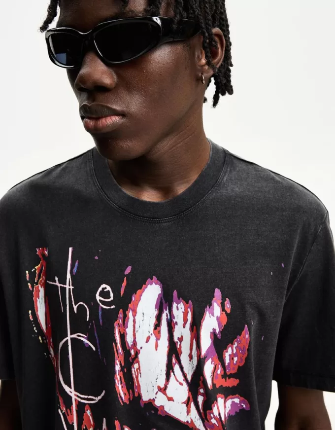 T-shirt con stampa dei Cure