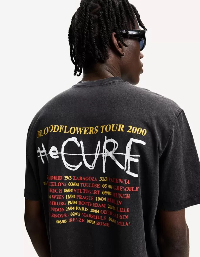T-shirt con stampa dei Cure