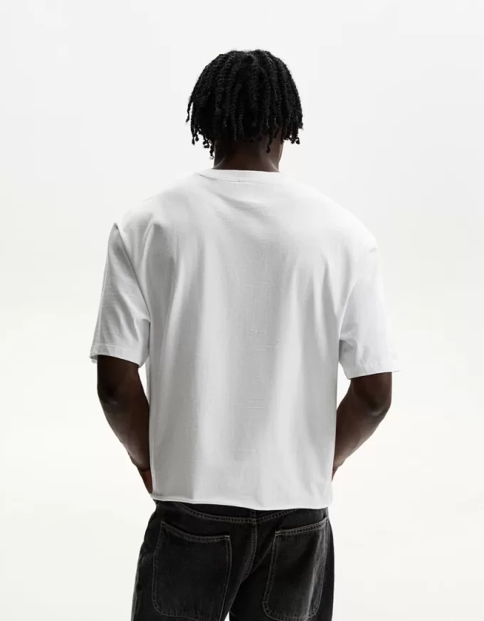 T-shirt corta a maniche corte