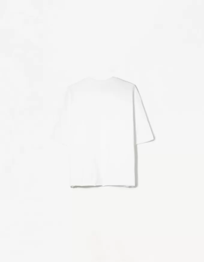 T-shirt corta a maniche corte