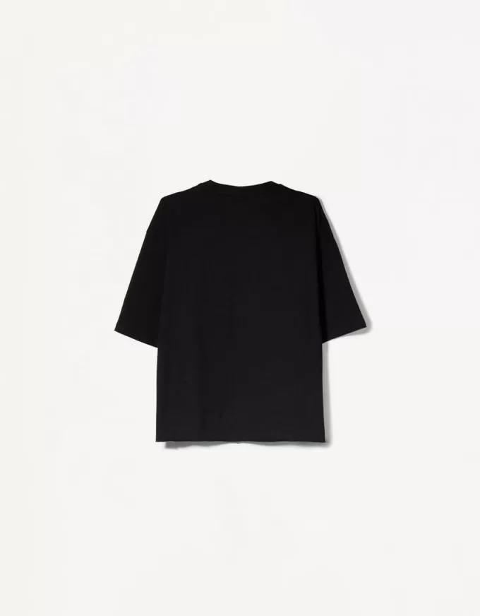 T-shirt corta a maniche corte