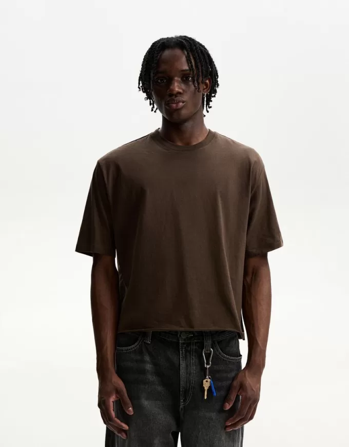 T-shirt corta a maniche corte