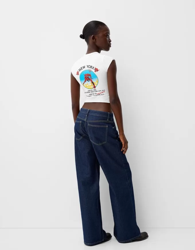 T-shirt corta a maniche corte degli Iron Maiden