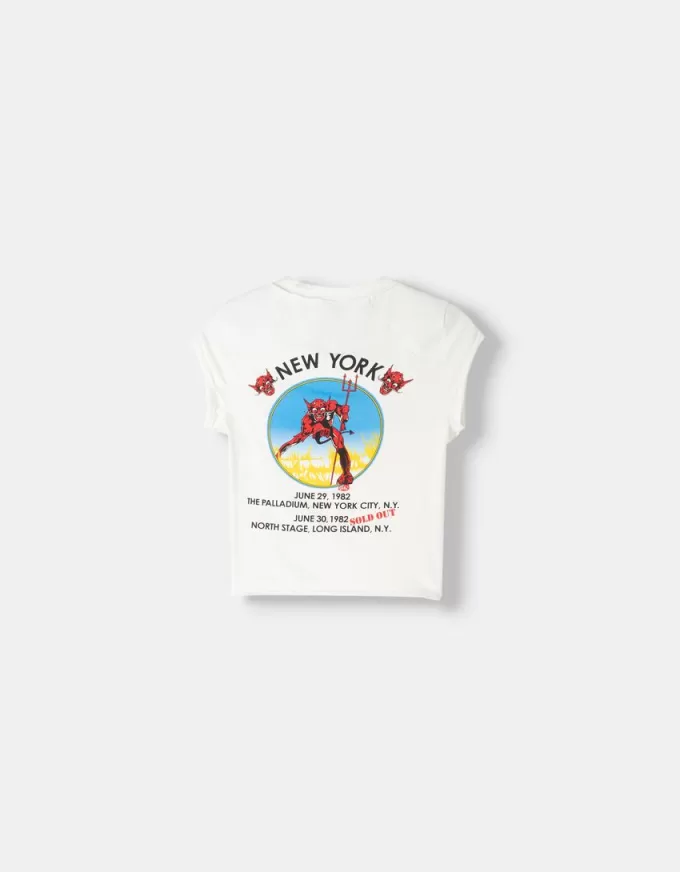 T-shirt corta a maniche corte degli Iron Maiden