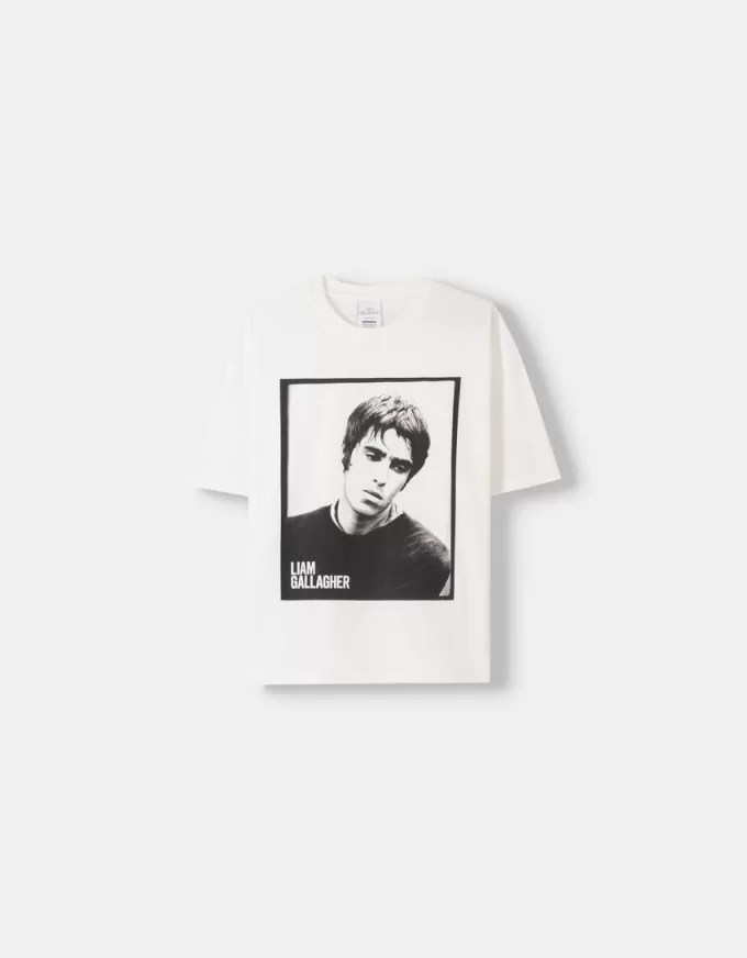 T-shirt di Liam Gallagher a manica corta