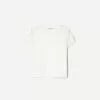 T-shirt in cotone pesante a manica corta