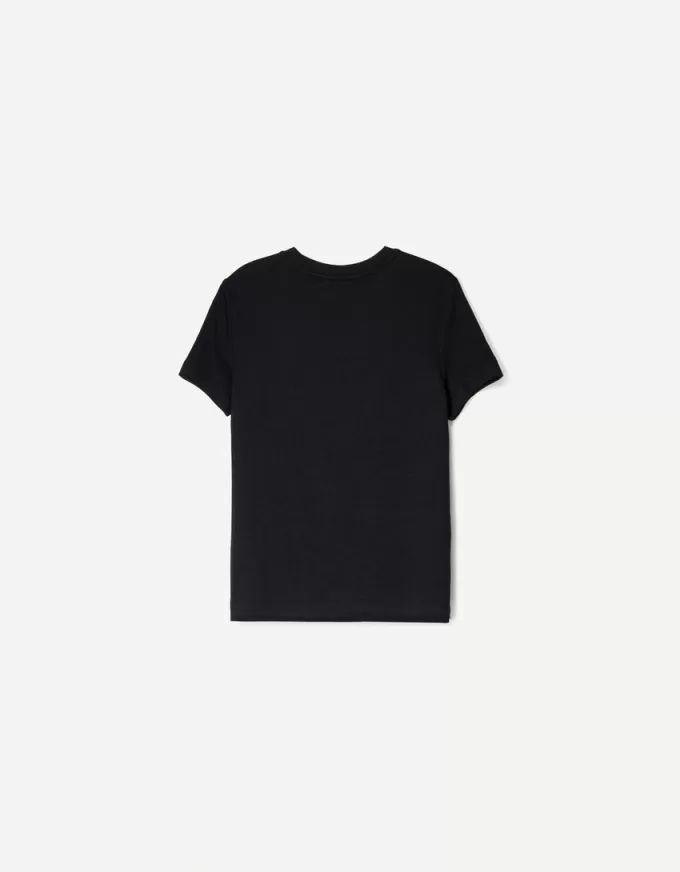 T-shirt in cotone pesante a manica corta