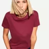 T-shirt in cotone pesante a manica corta