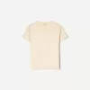 T-shirt in cotone pesante a manica corta