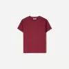 T-shirt in cotone pesante a manica corta