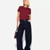 T-shirt in cotone pesante a manica corta